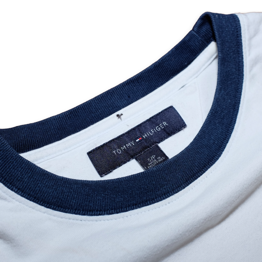 Tommy Hilfiger T-Shirt Small / Medium - Double Double Vintage
