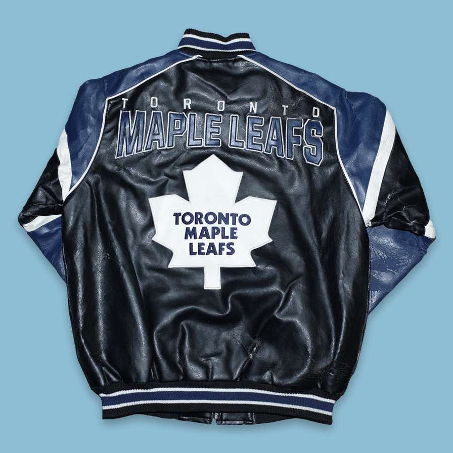 Vintage Toronto Maple Leafs College Jacket Large