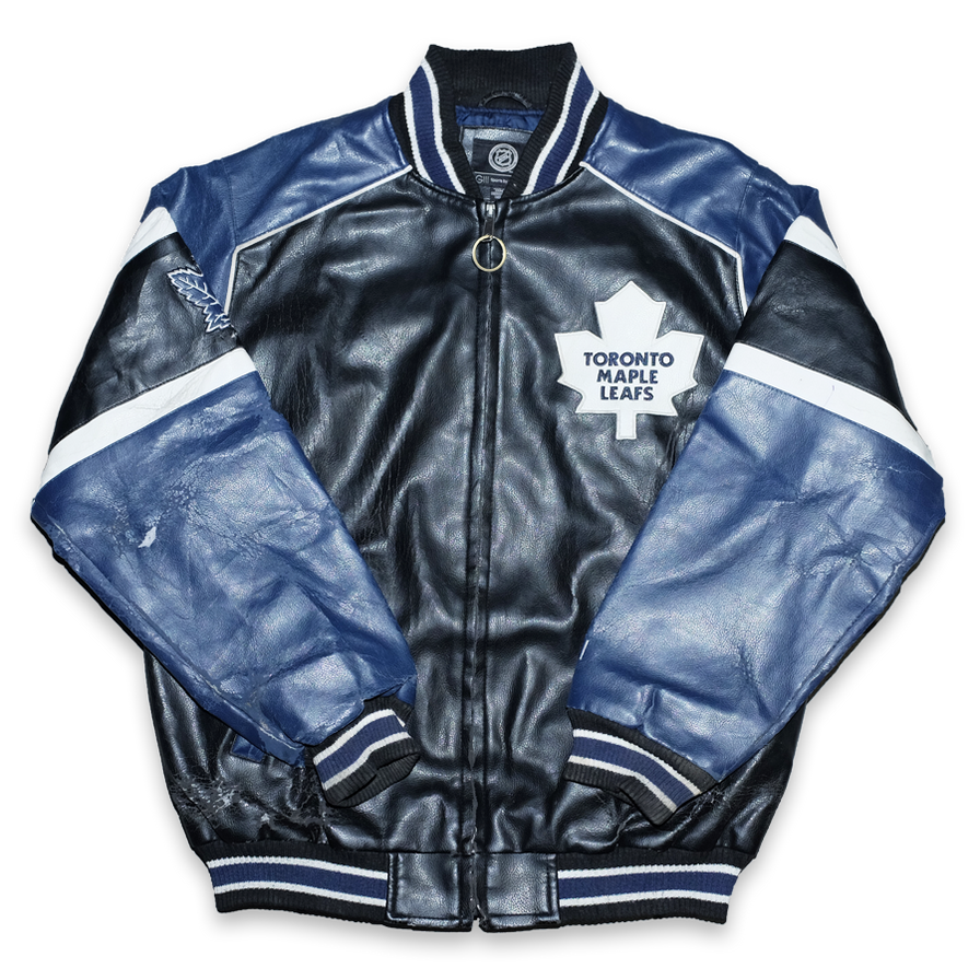 Vintage Toronto Maple Leafs College Jacket Large