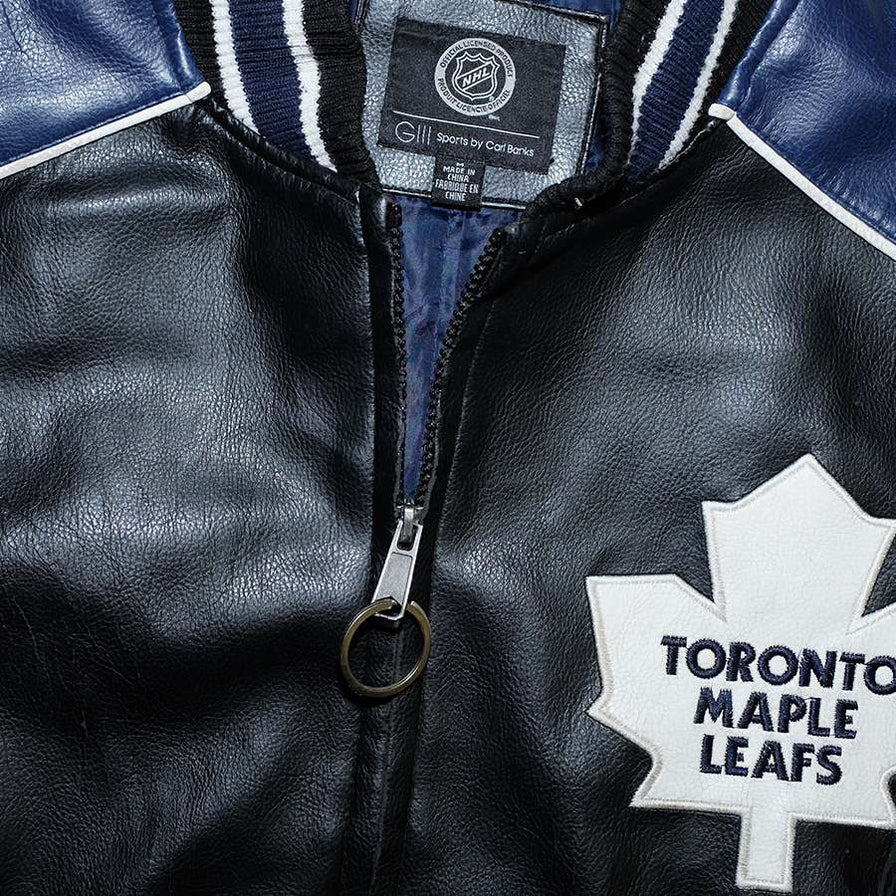 Vintage Toronto Maple Leafs College Jacket Large
