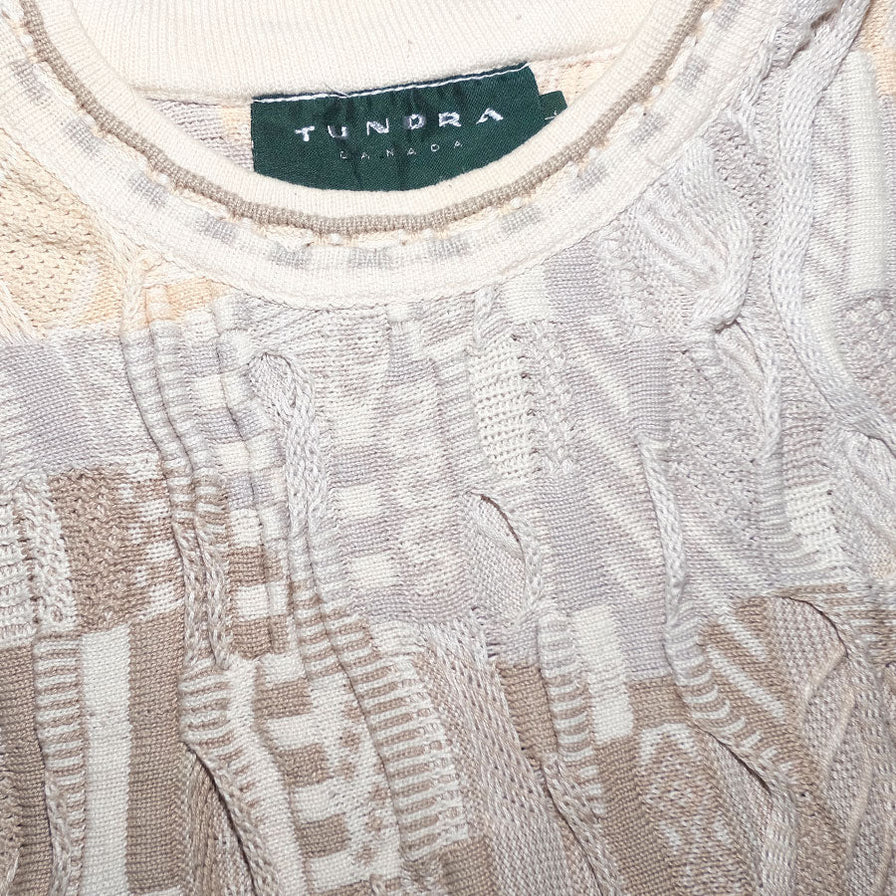Vintage Tundra Sweater Large - Double Double Vintage