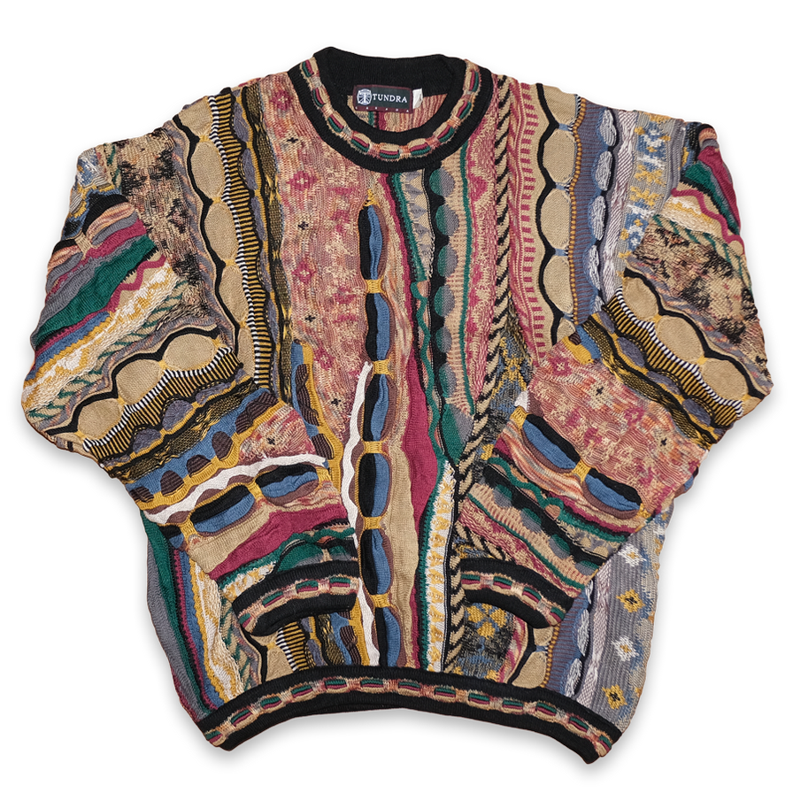 Vintage Tundra Sweater Large - Double Double Vintage