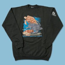 Vintage Florida Sea Turtles Sweater Medium