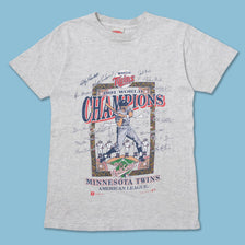 Vintage 1991 Minnesota Twins T-Shirt Small / Medium