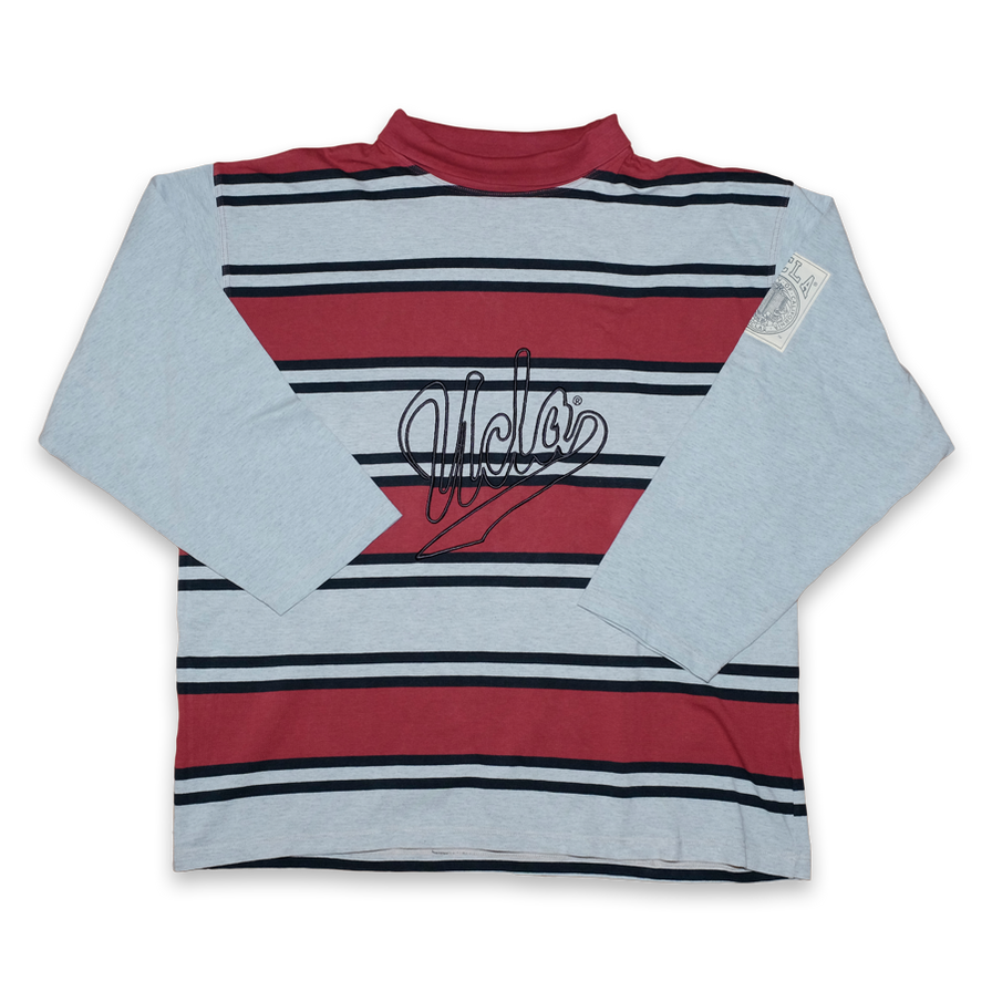 UCLA Mock Neck Sweatshirt XLarge - Double Double Vintage