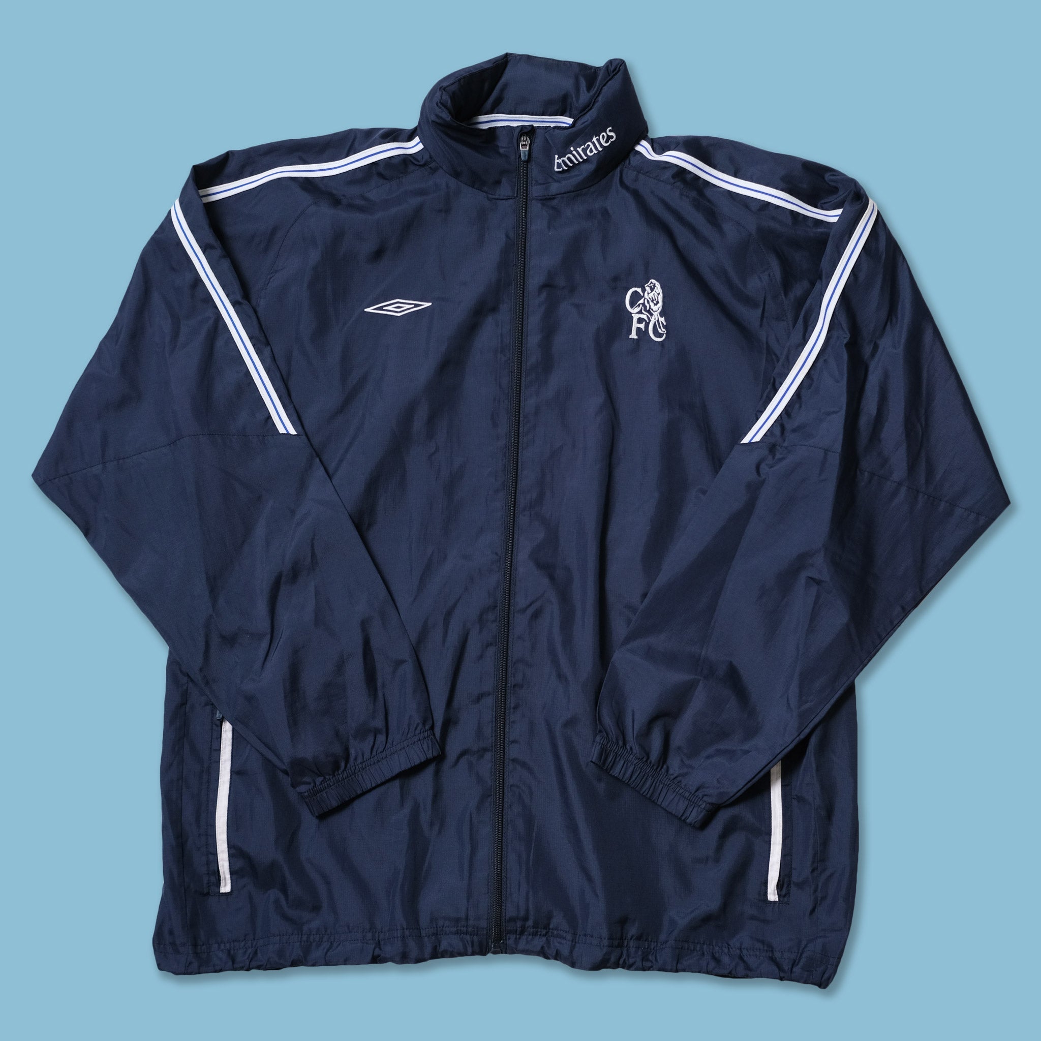 Vintage Umbro FC Chelsea Track Jacket XLarge kaufen – Double
