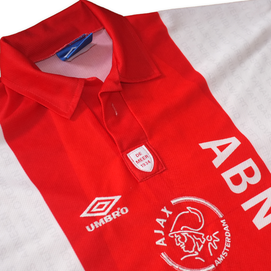 Umbro Ajax Amsterdam Soccer Jersey Medium - Double Double Vintage