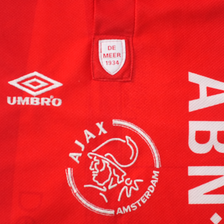 Umbro Ajax Amsterdam Soccer Jersey Medium - Double Double Vintage