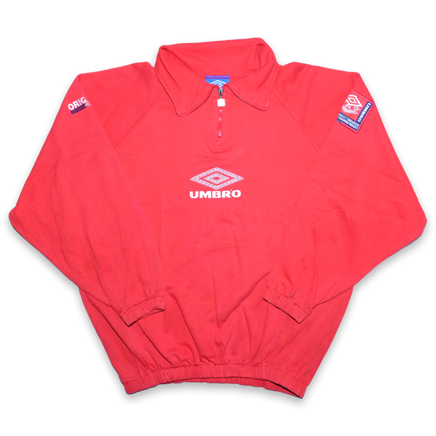 Vintage Umbro Q-Zip Large - Double Double Vintage