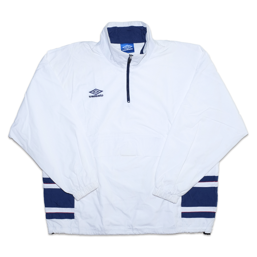 Vintage Umbro Q-Zip Windbreaker XLarge - Double Double Vintage