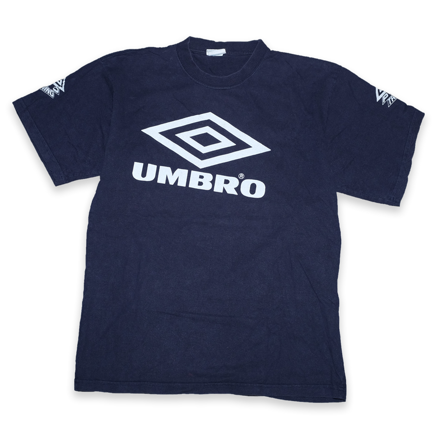 Vintage Umbro Logo T-Shirt Large / XLarge - Double Double Vintage