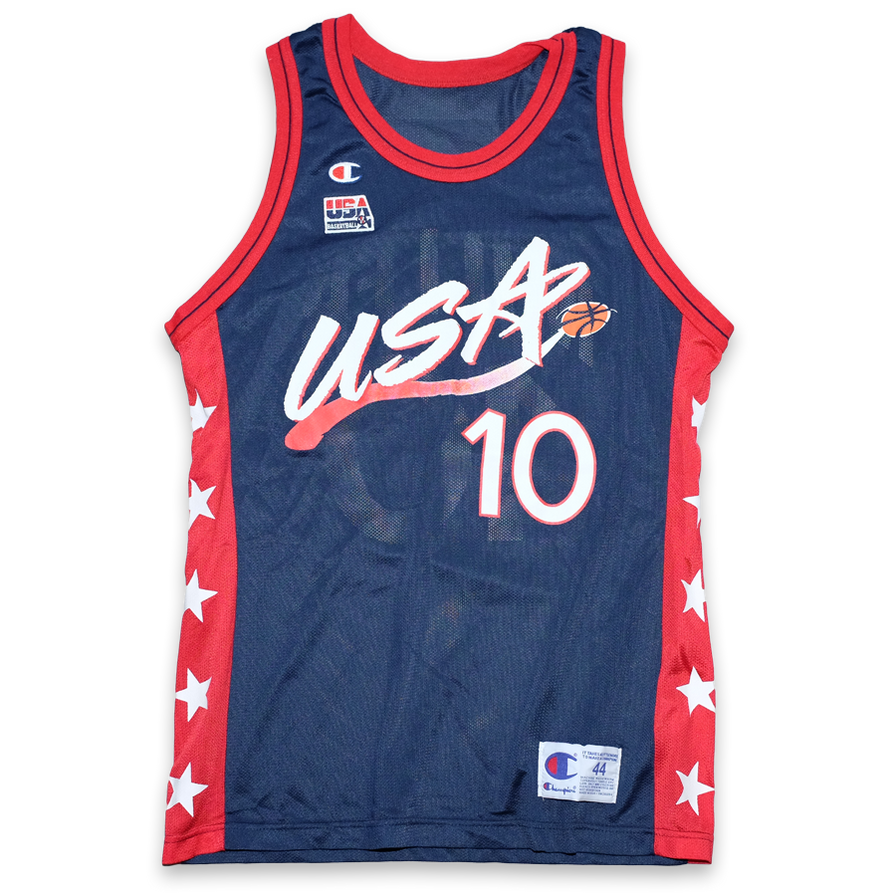 Vintage Reggie Miller Dream Team USA Jersey Large - Double Double Vintage