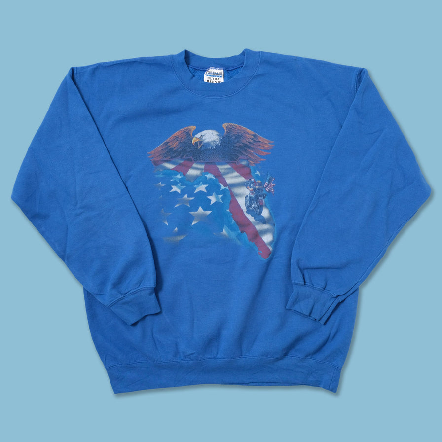 Vintage USA Bike Sweater Large