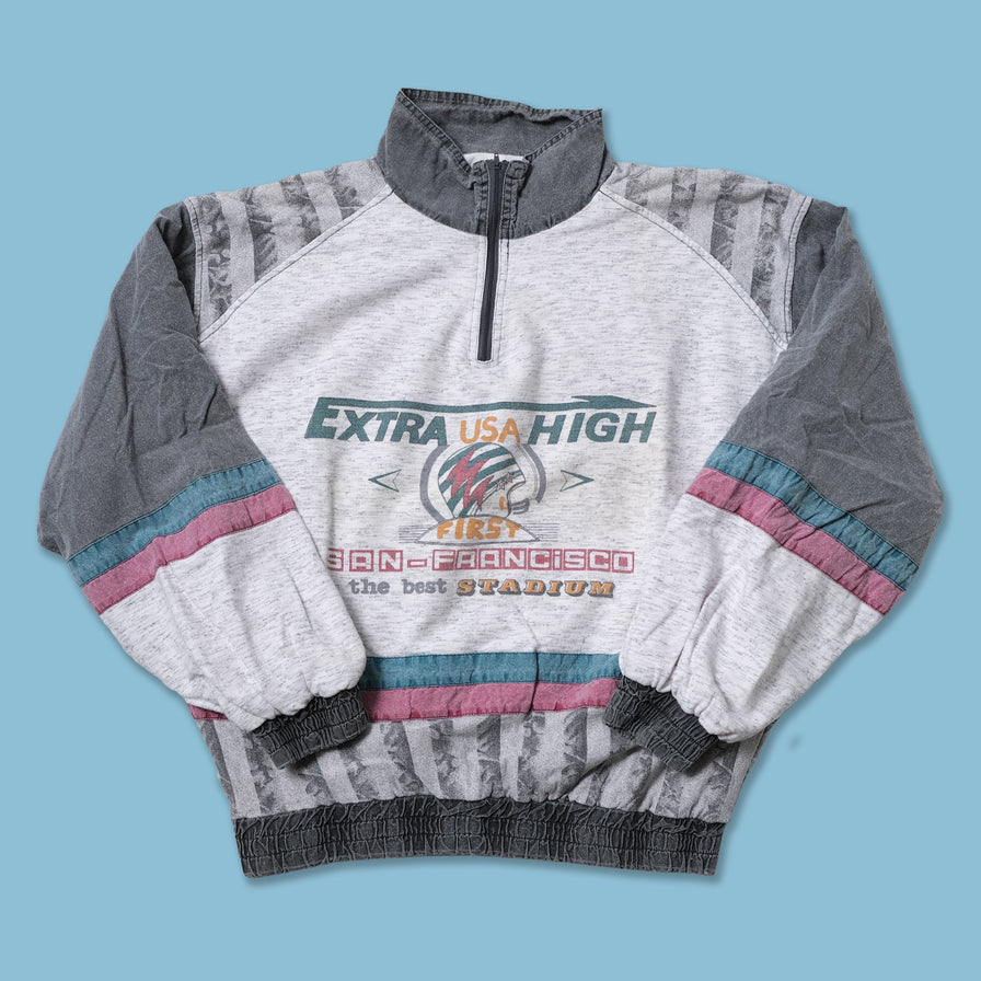 Vintage Q-Zip Sweater Medium