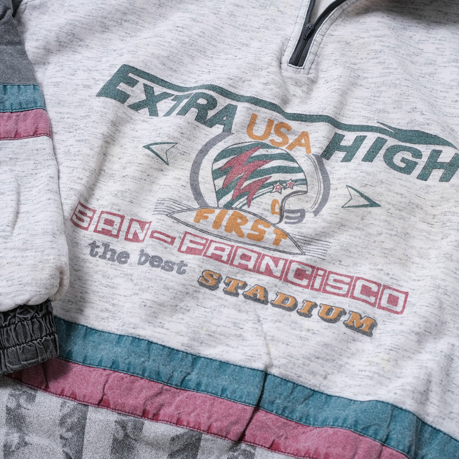 Vintage Q-Zip Sweater Medium