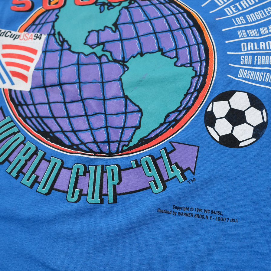 Vintage DS 1994 World Cup USA T-Shirt XLarge