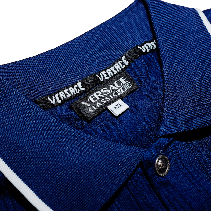 Versace Classic V2 Polo XLarge - Double Double Vintage