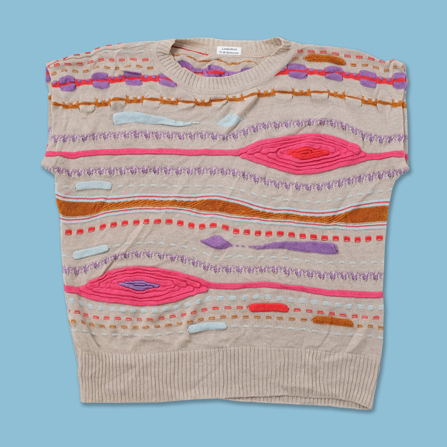 Vintage Coogi Style Women's Sweater Vest Large