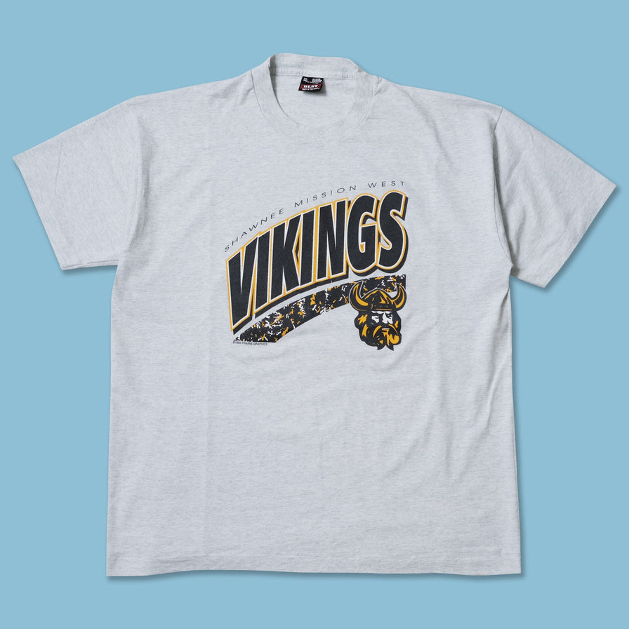 Vintage 1995 Shawnee Mission West Vikings T-Shirt XLarge