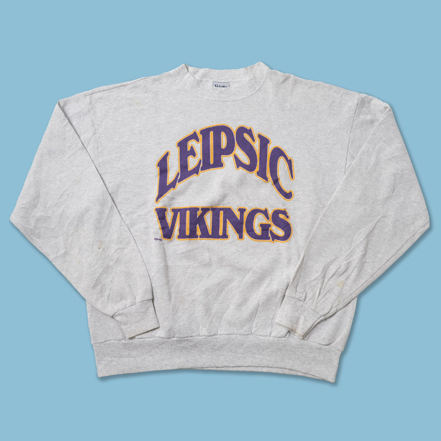 Vintage Leipsic Vikings Sweater XLarge