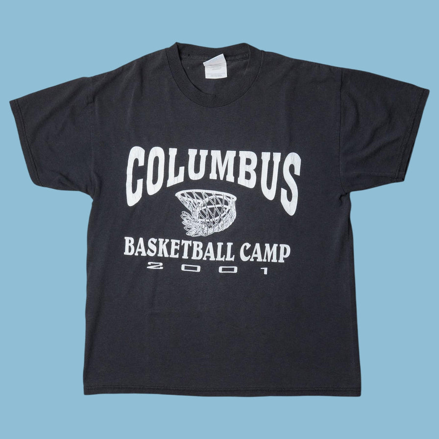 Vintage 2000s Columbus Basketball Camp T-Shirt - M