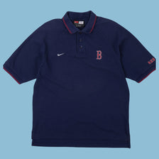 Vintage 2000s Nike Boston Red Sox Polo Shirt - M