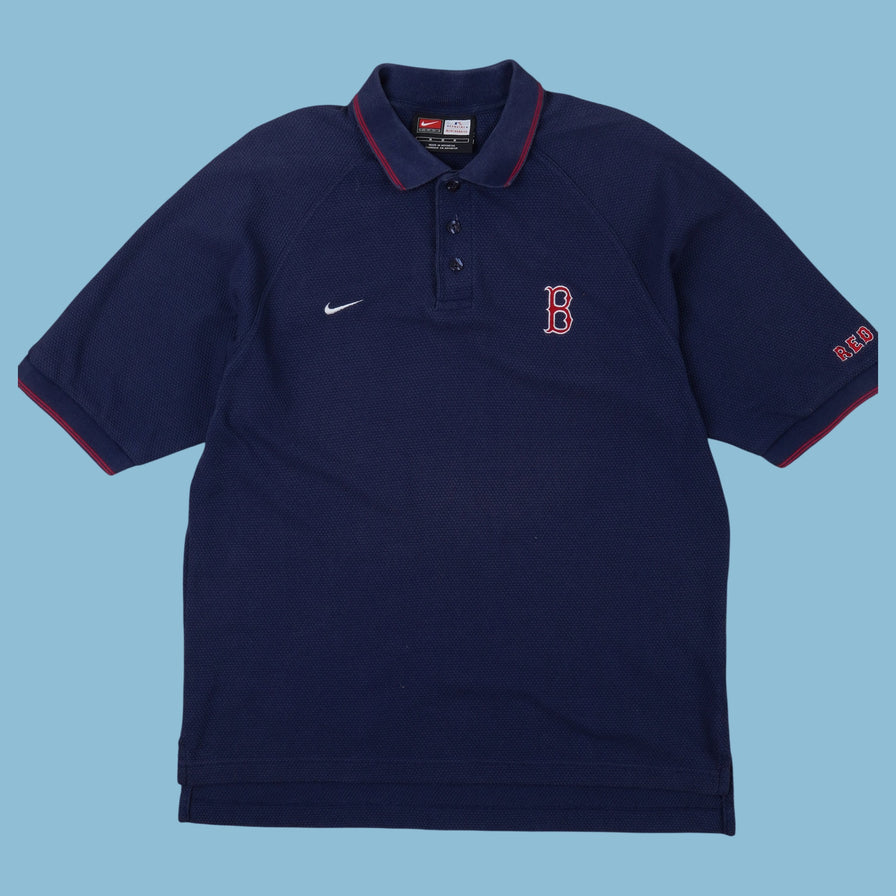 Vintage 2000s Nike Boston Red Sox Poloshirt - M