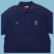 Vintage 2000s Nike Boston Red Sox Polo Shirt - M
