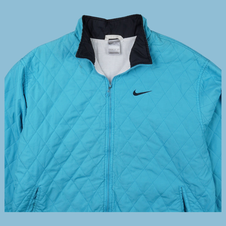Vintage 2000s Nike Puffer Steppjacke - L
