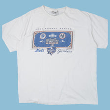 Vintage 2000s Subway Series Mets vs Yankees World Series T-Shirt - XL