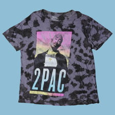Vintage 2Pac Tie-Dye T-Shirt - L