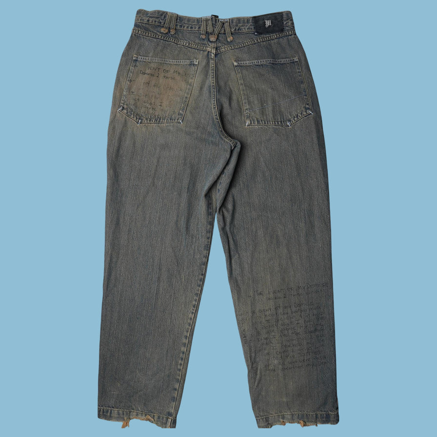 Jean vintage 2Pac Tupac Memorial - L