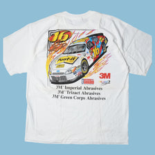 Vintage 3M Abrasives Nascar T-Shirt - XL
