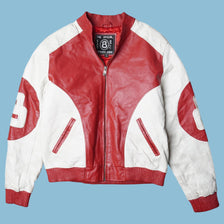 Vintage 8 Ball 90s Lederjacke - M