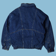 Bomber en jean vintage des années 80 - M