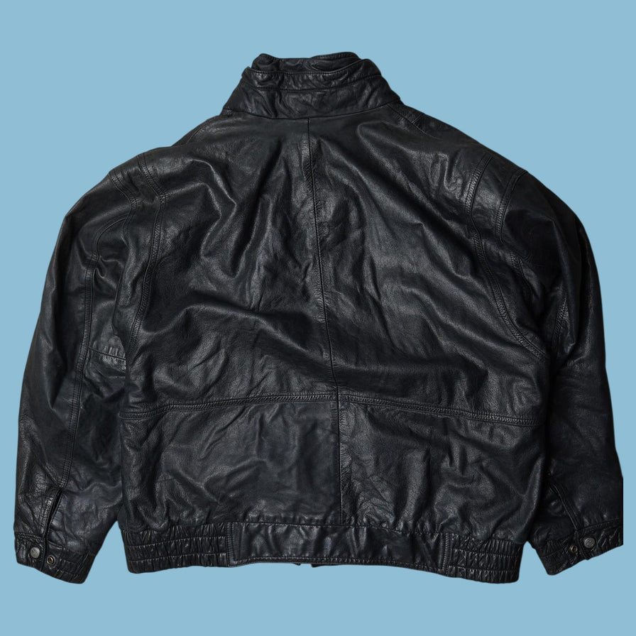 Vintage 80s Lederjacke - L