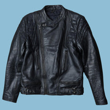 Vintage 80s Lederjacke - M