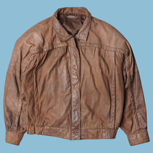Vintage 80s Lederjacke - XL