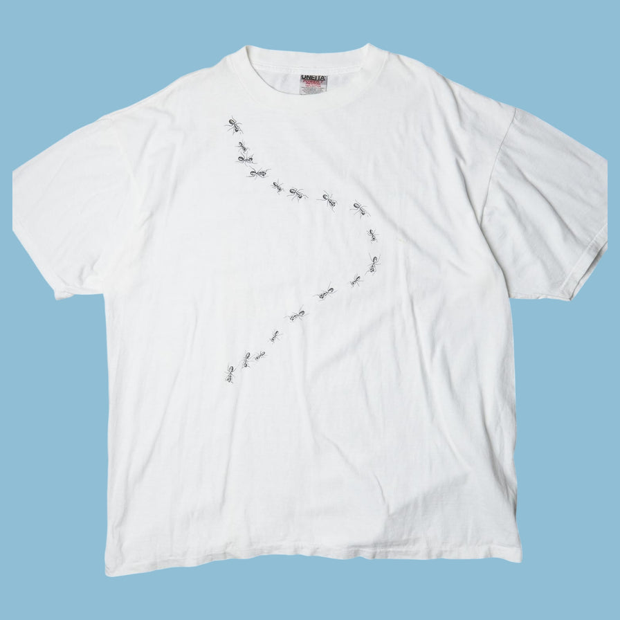 T-shirt vintage années 90 graphique fourmis - XL