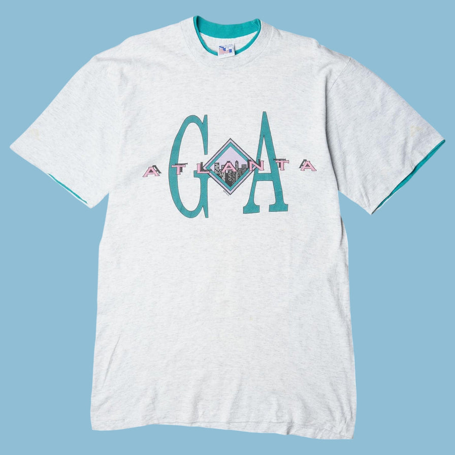 Vintage 90s Atlanta GA Souvenir T-Shirt - L
