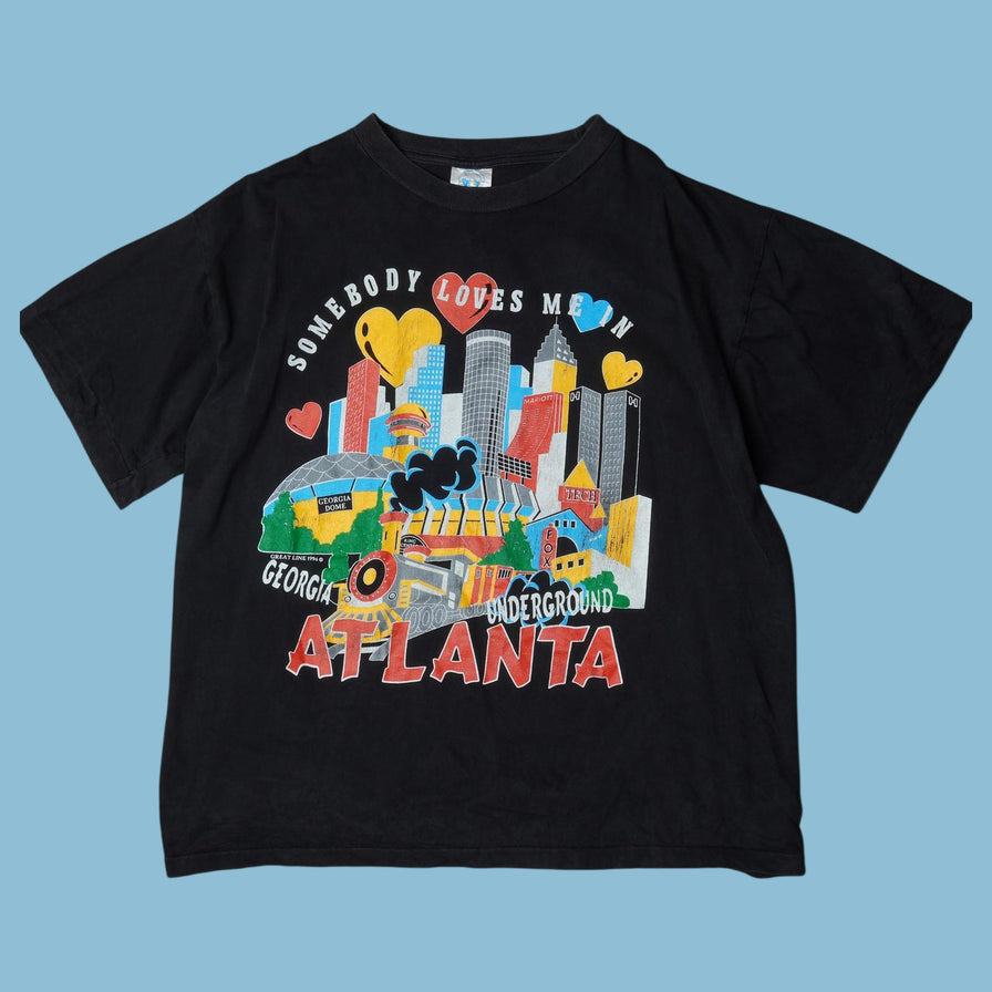 Vintage 90s Atlanta Souvenir T-Shirt - L
