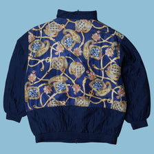 Vintage 90s Baroque Print Jacket - M