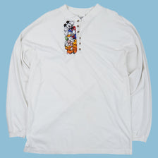 T-shirt manches longues Disney Mickey Mouse vintage années 90 - XL