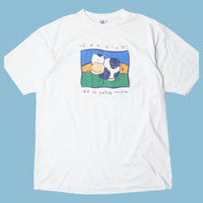 Vintage 90s Fan Club de la Petite Vache T-Shirt - 2XL