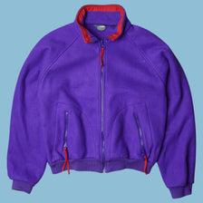 Vintage 90s Fleecejacke - L