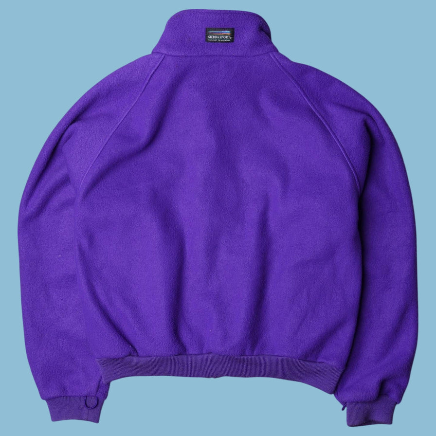 Vintage 90s Fleecejacke - L
