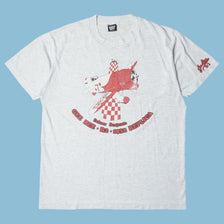 Vintage 90s Gee Bee R2 1932 Replica Flugzeug T-Shirt - XL
