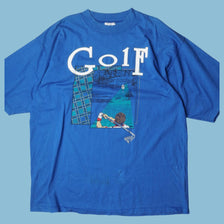 Vintage 90s Golf Graphic T-Shirt - XL