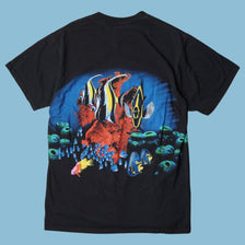 Vintage 90s Guantanamo Bay Cuba Aquarium T-Shirt - L