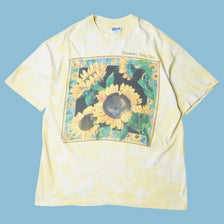 Vintage 90s Hornback's Posey Shop Sunflower T-Shirt - XL
